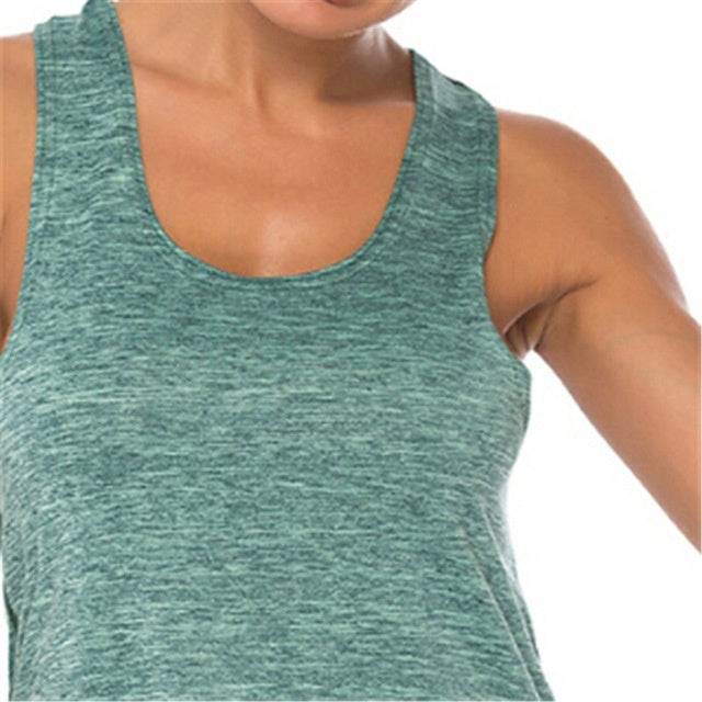 Tank Top Slim Women Crop Sports Sport Bra Yoga Gym Fashion - Mubimart