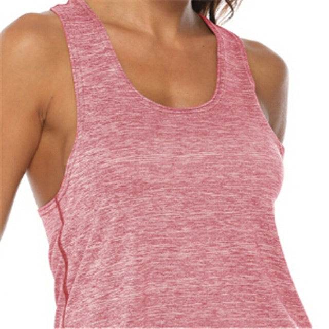 Tank Top Slim Women Crop Sports Sport Bra Yoga Gym Fashion - Mubimart