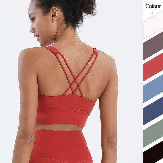Sports Bra Fitness Running Sports Underwear - Mubimart