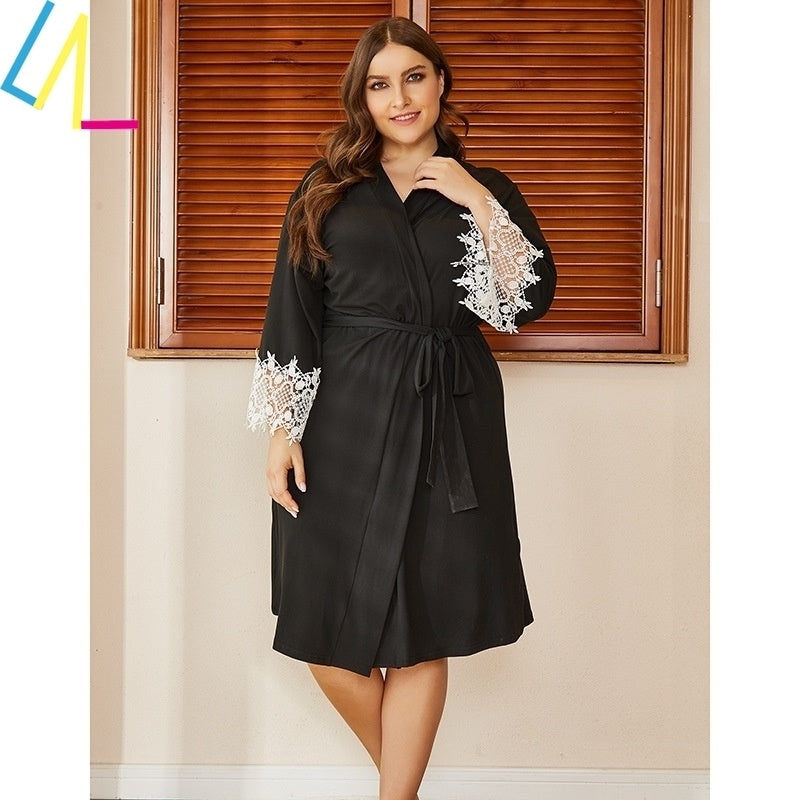 Plus Size Pajamas Women Sleepwear Nightwear Tops Breathable - Mubimart - Nightwear 