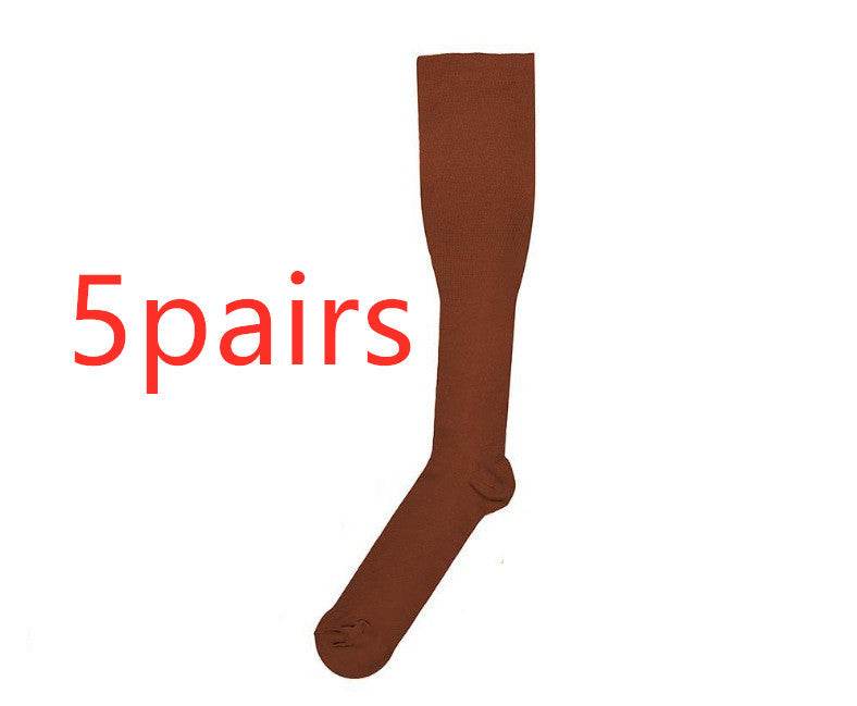 Anti-Fatigue Compression Socks 5 Packs - Mubimart