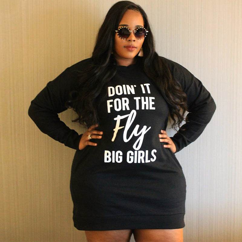 Fat Women Plus Size Hoodies For Female Big Blouse Hooded Top - Mubimart