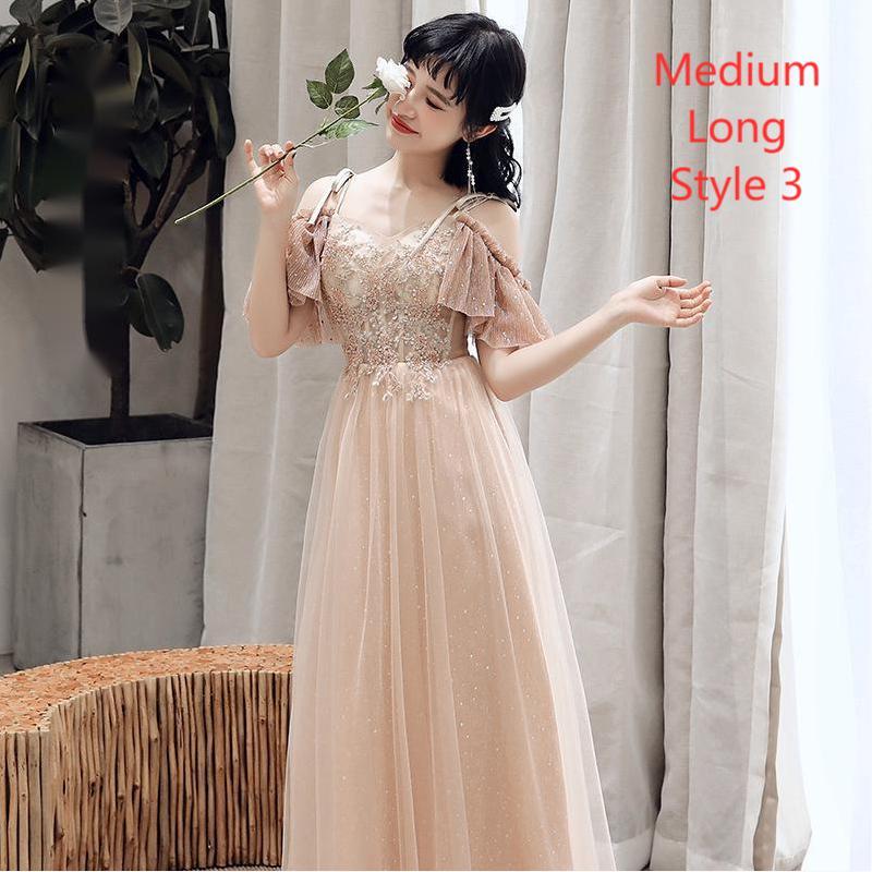 Bridesmaid Dress Temperament Sisterhood Wedding Dresses - Mubimart -  