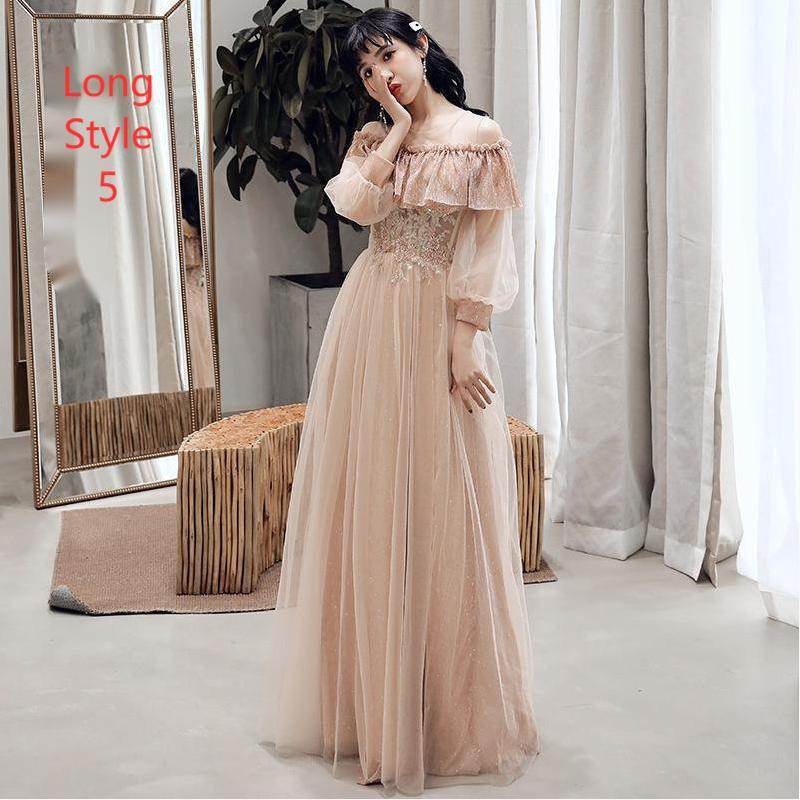 Bridesmaid Dress Temperament Sisterhood Wedding Dresses - Mubimart