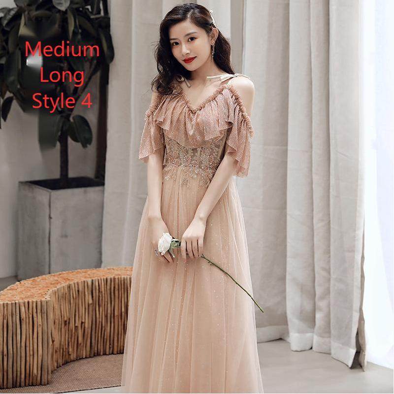 Bridesmaid Dress Temperament Sisterhood Wedding Dresses - Mubimart
