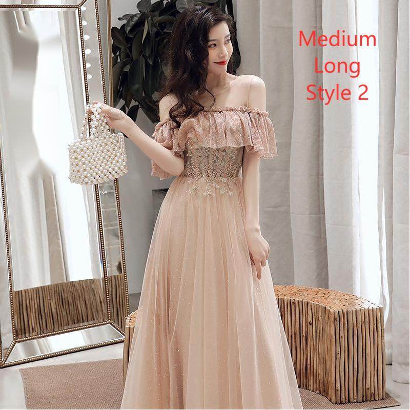 Bridesmaid Dress Temperament Sisterhood Wedding Dresses - Mubimart