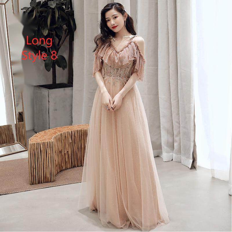 Bridesmaid Dress Temperament Sisterhood Wedding Dresses - Mubimart