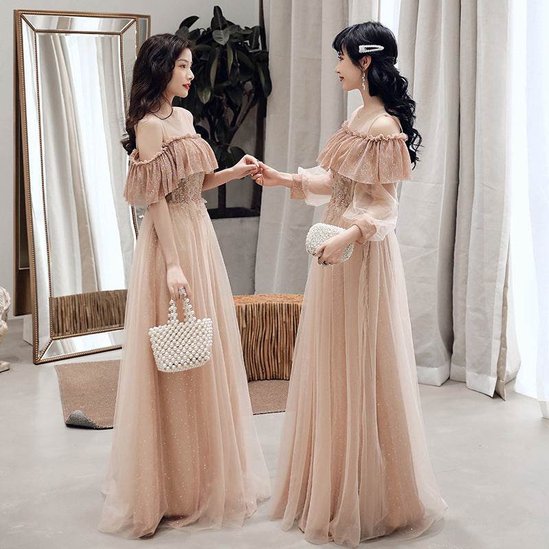 Bridesmaid Dress Temperament Sisterhood Wedding Dresses - Mubimart