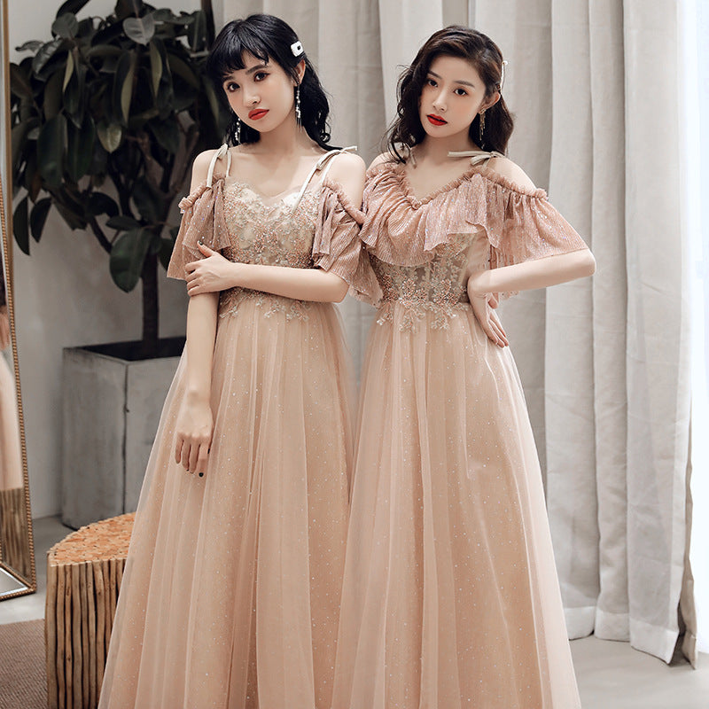 Bridesmaid Dress Temperament Sisterhood Wedding Dresses - Mubimart -  