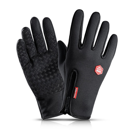 Cycling Male Winter Touch Screen Windproof Female Zipper Sports To Keep Warm