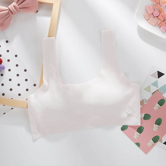 Non-Marking Non-Wireless Bra Modal Girl Underwear - Mubimart