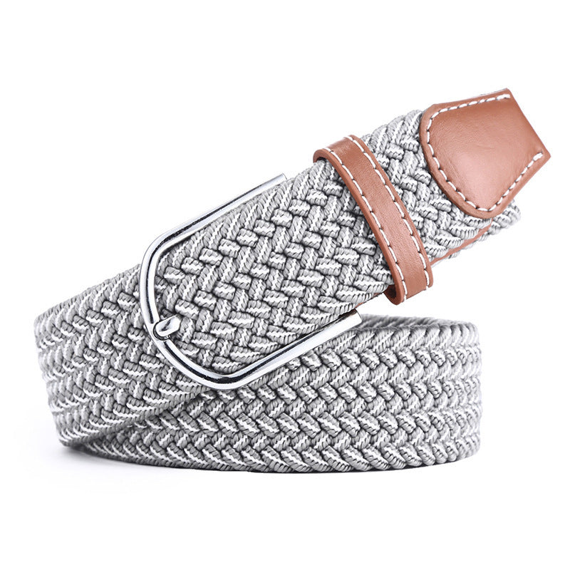 Elastic Woven Belt, Buckle Elastic Belt