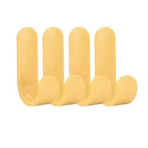 Nail Free Viscose Kitchen Non Marking Adhesive Hooks For Household Door Back Coat Hooks - Mubimart