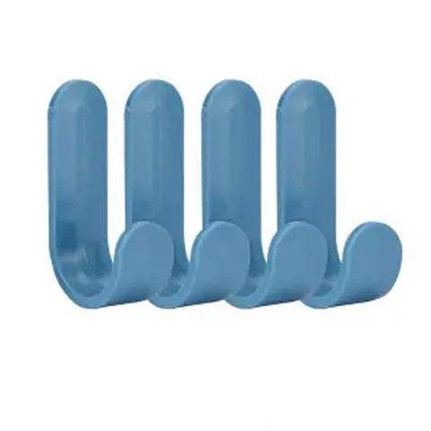 Nail Free Viscose Kitchen Non Marking Adhesive Hooks For Household Door Back Coat Hooks - Mubimart
