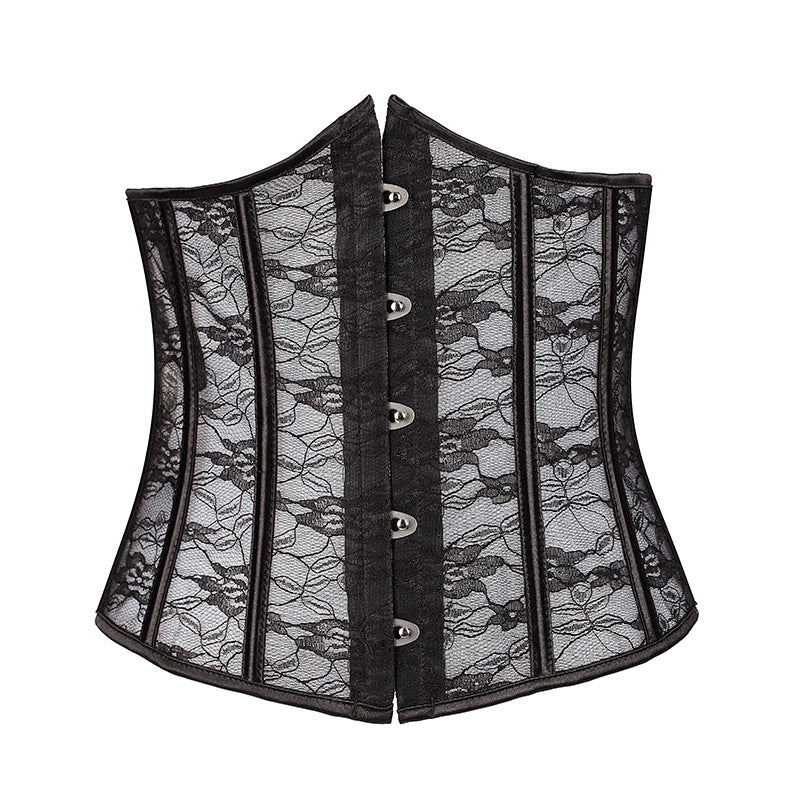 Palace Corset Lace Girdle Waist Clip Shaper - Mubimart -  