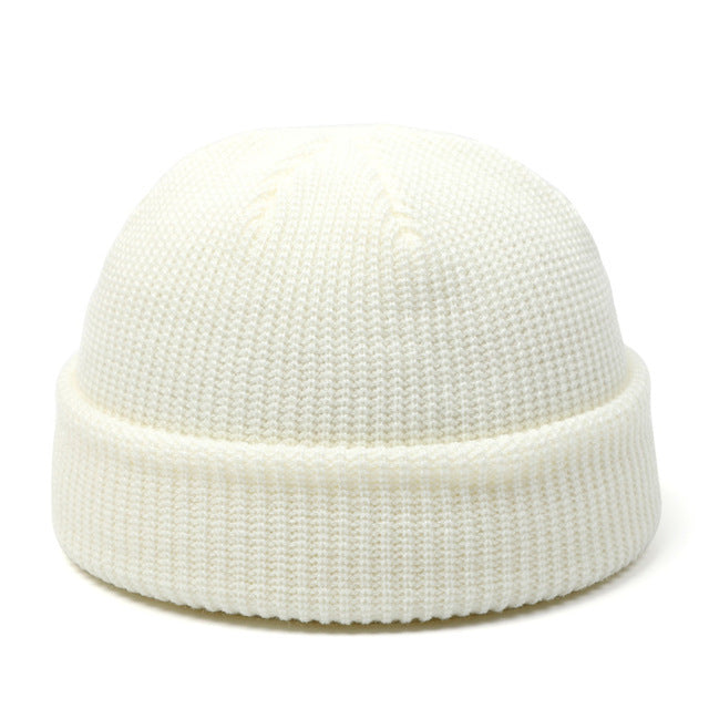 Gebreide mutsen voor vrouwen Skullcap heren Beanie muts winter retro