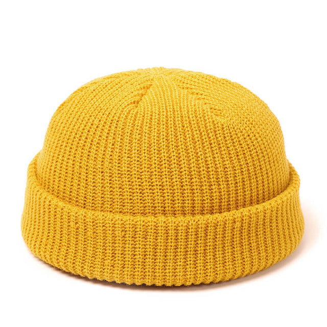 Gebreide mutsen voor vrouwen Skullcap heren Beanie muts winter retro