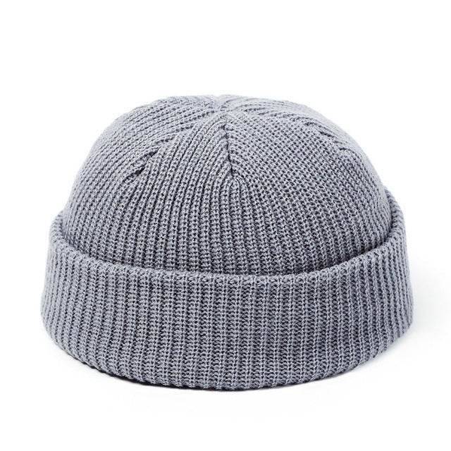 Knitted Hats For Women Skullcap Men Beanie Hat Winter Retro - Mubimart