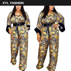 African Plus Size Women's European and American Jumpsuit - Mubimart -  