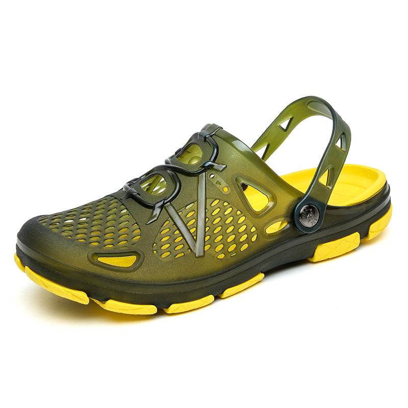 Mens Slip On Garden Mules Clogs Shoes Outdoor Sport Sandals Beach Water Slippers - Mubimart