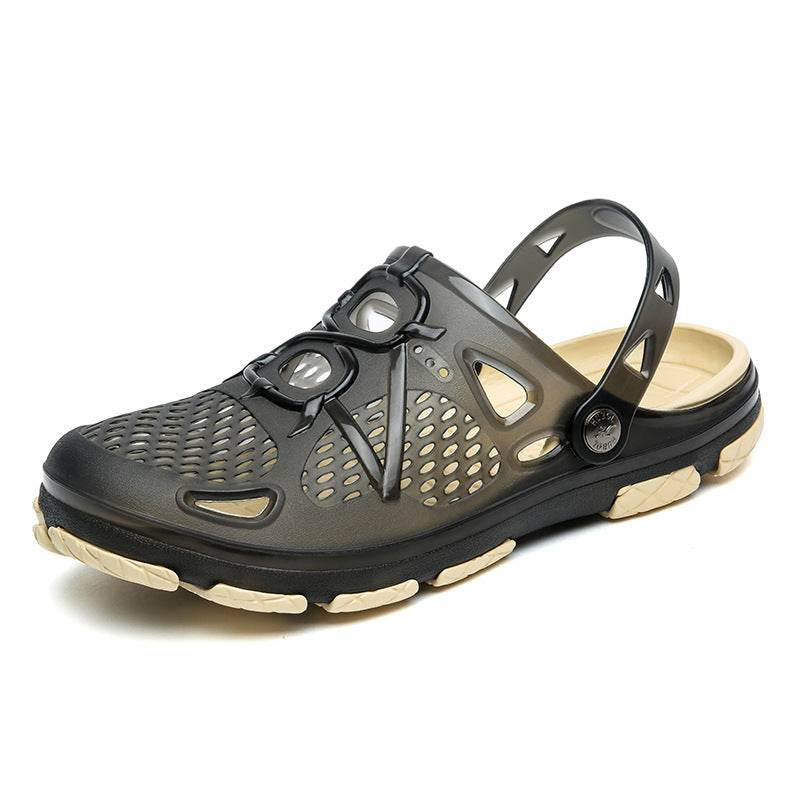 Mens Slip On Garden Mules Clogs Shoes Outdoor Sport Sandals Beach Water Slippers - Mubimart