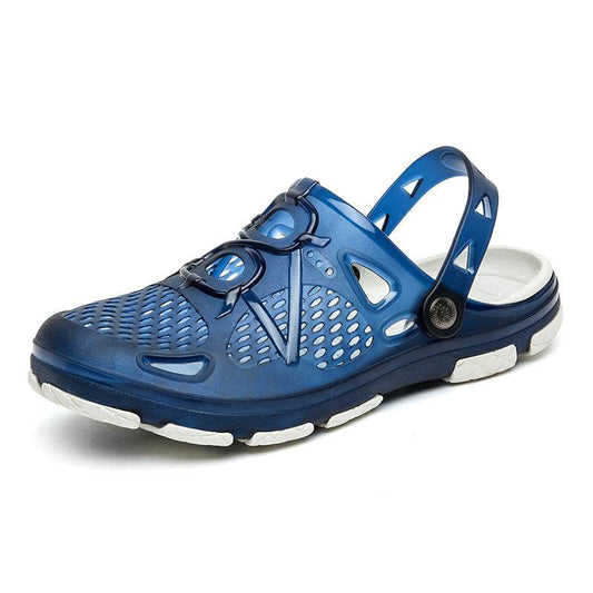 Mens Slip On Garden Mules Clogs Shoes Outdoor Sport Sandals Beach Water Slippers - Mubimart