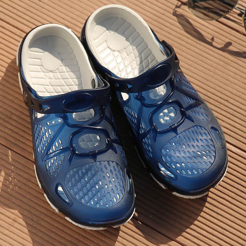 Mens Slip On Garden Mules Clogs Shoes Outdoor Sport Sandals Beach Water Slippers - Mubimart