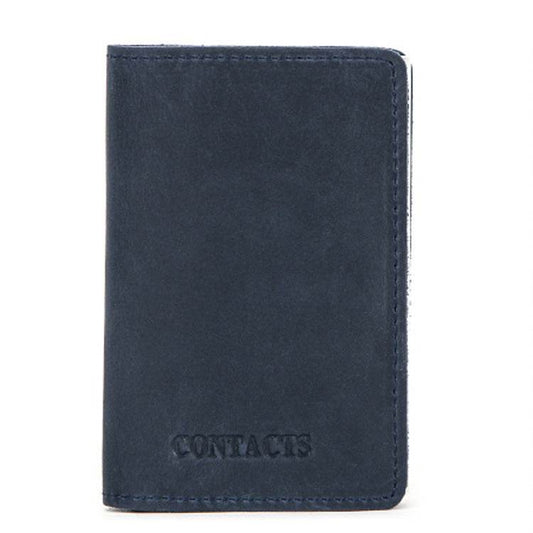 Cowhide Card Holder Card Holder RFID Leather Automatic Card Box - Mubimart