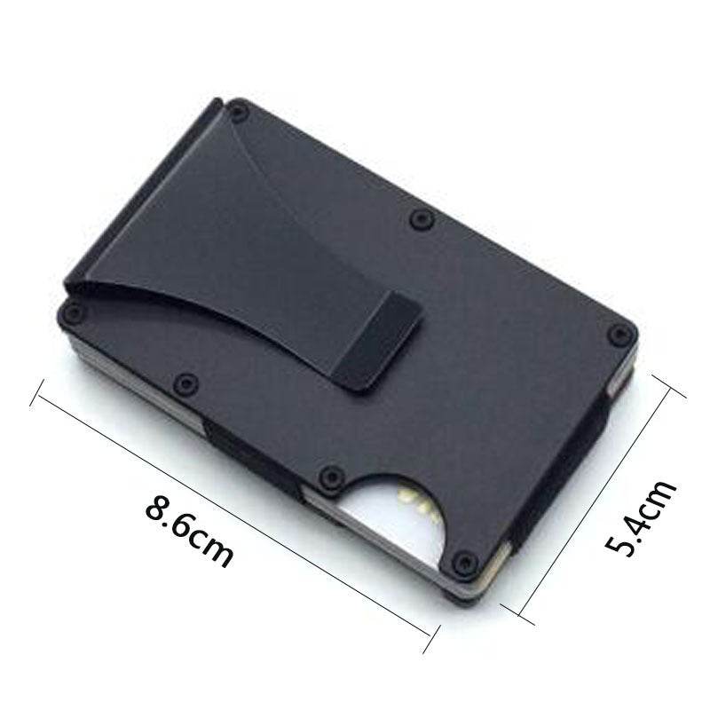 Stainless Steel Business Card Holder Fashion Credit Card Holder - Mubimart