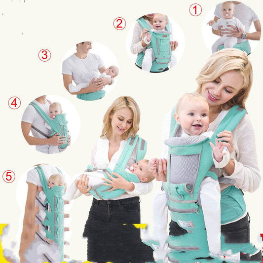Hold The Baby Belt And Sit On The Breathable Stool Waist Stool - Mubimart