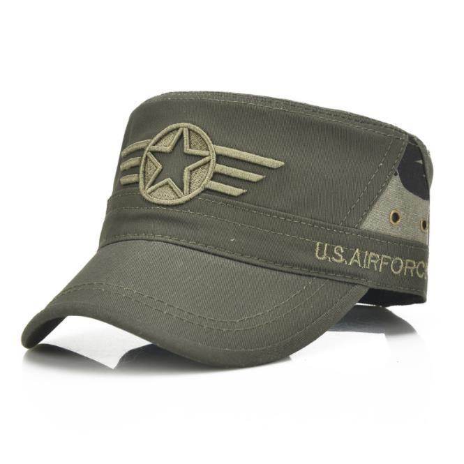 Outdoor Sun Hat Camouflage Army Cap Men's Flat Cap - Mubimart