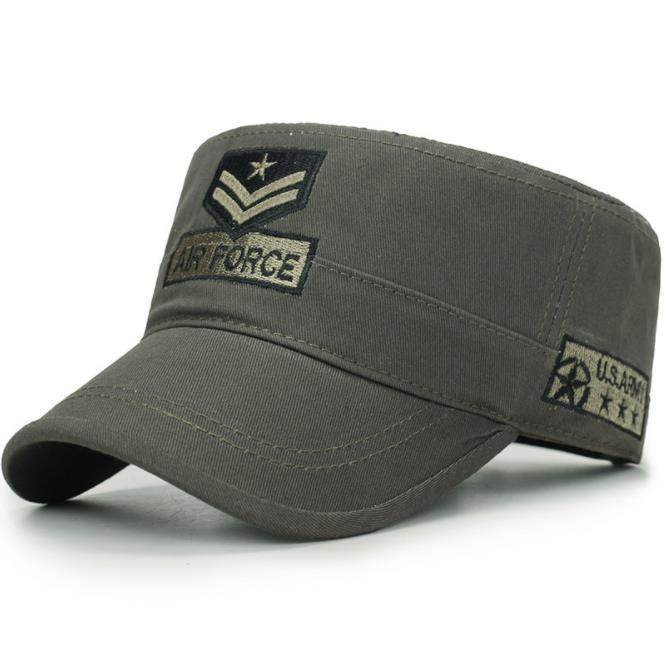 Outdoor Sun Hat Camouflage Army Cap Men's Flat Cap - Mubimart