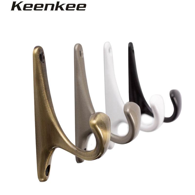 Simple Single Hook Coat Hook Wall Hook Wardrobe Indoor Bedroom Coat Hook - Mubimart