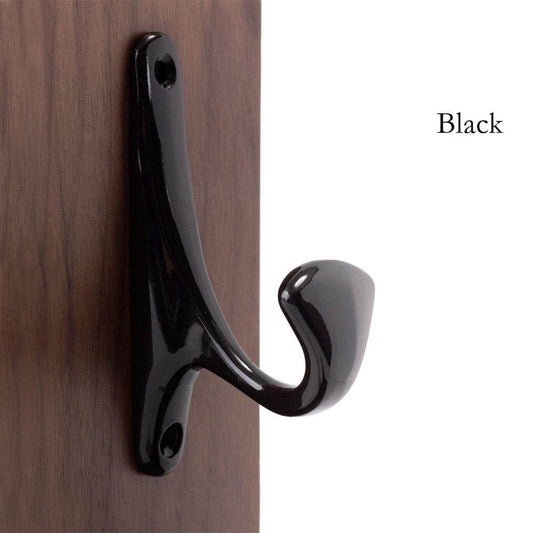 Simple Single Hook Coat Hook Wall Hook Wardrobe Indoor Bedroom Coat Hook - Mubimart
