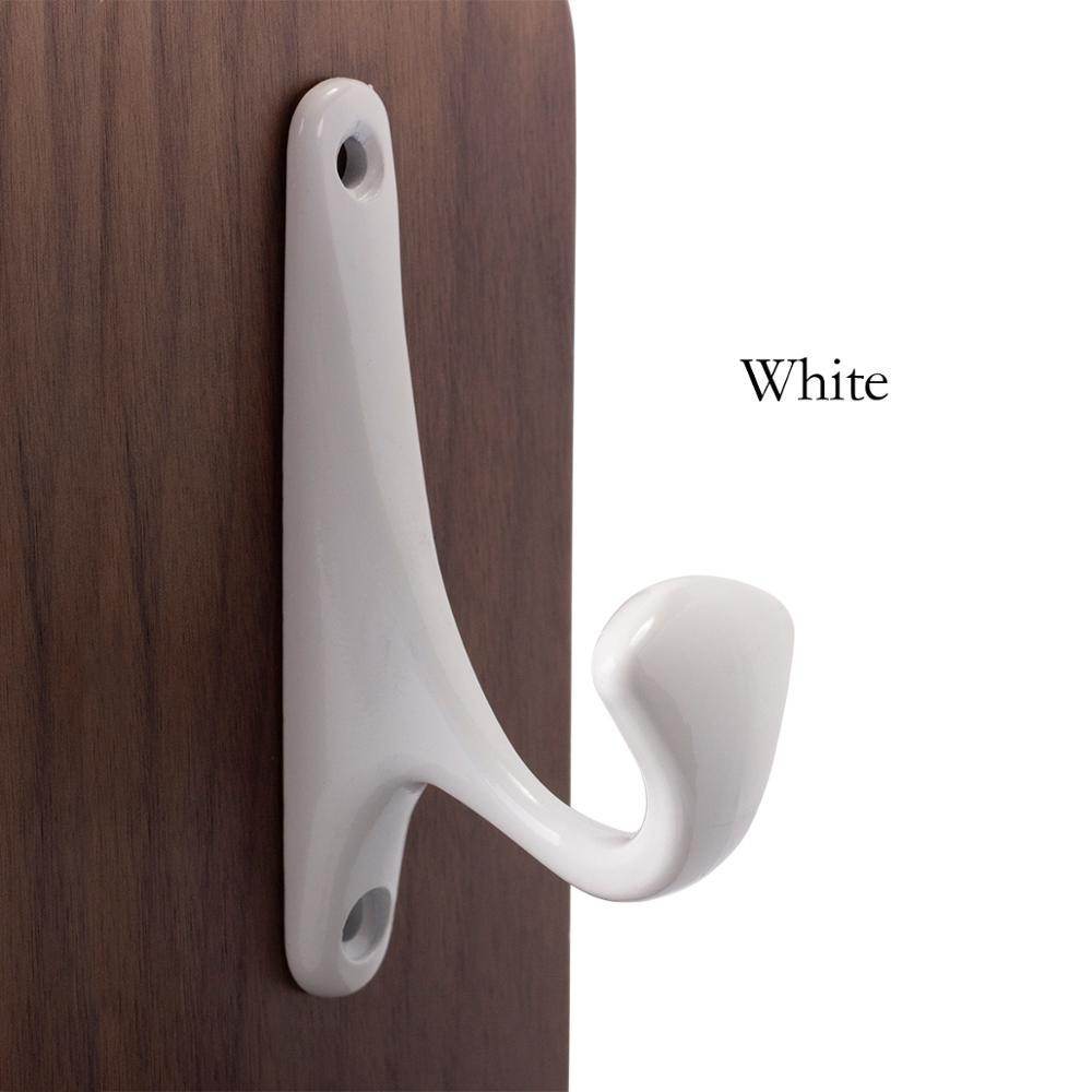 Simple Single Hook Coat Hook Wall Hook Wardrobe Indoor Bedroom Coat Hook - Mubimart
