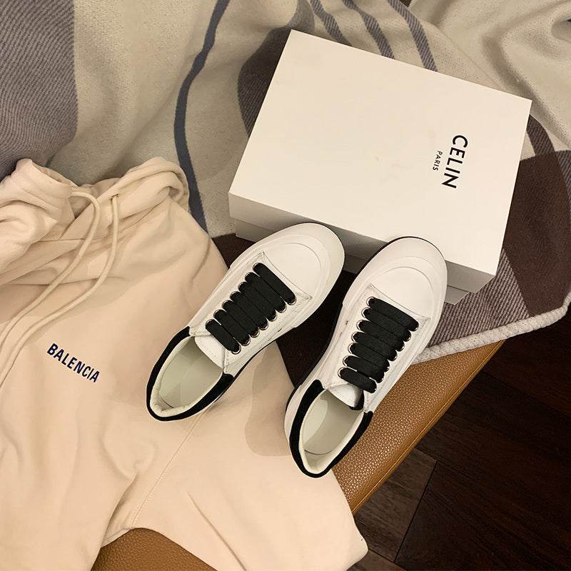 Casual Shoes All-Match White Shoes Women Canvas Shoes - Mubimart