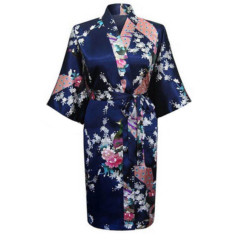Robes Women Nightwear Flower Home Clothes Intimate - Mubimart