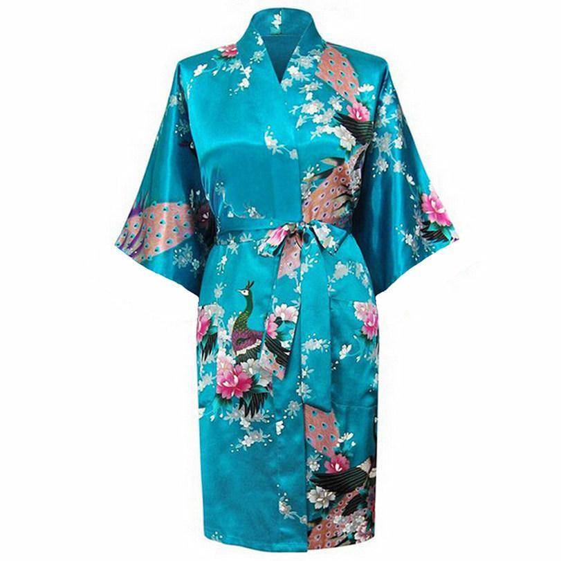 Robes Women Nightwear Flower Home Clothes Intimate - Mubimart
