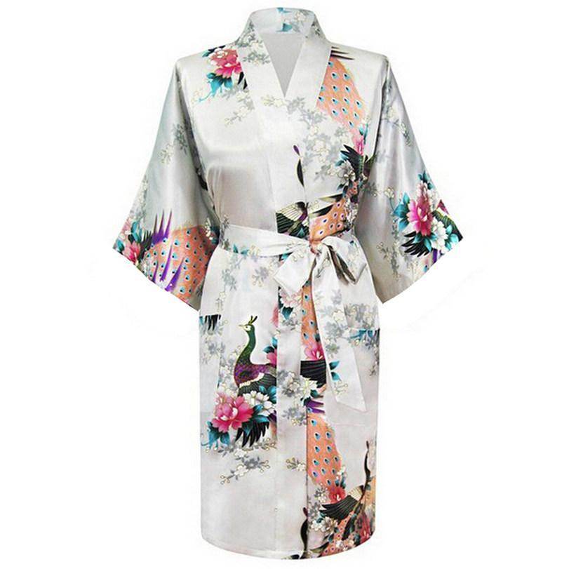 Robes Women Nightwear Flower Home Clothes Intimate - Mubimart