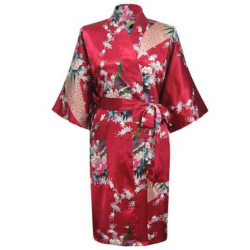 Robes Women Nightwear Flower Home Clothes Intimate - Mubimart