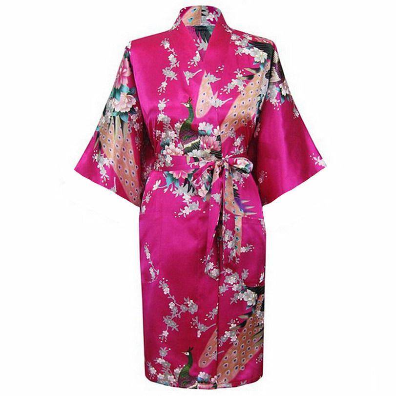 Robes Women Nightwear Flower Home Clothes Intimate - Mubimart