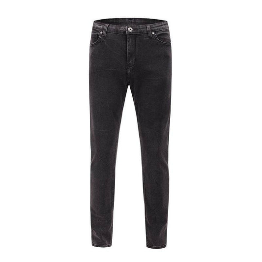Snowflake washed slim-fit jeans - Mubimart
