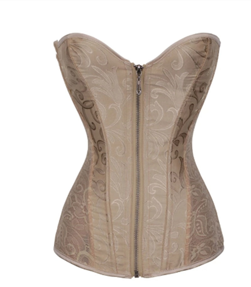 European and American Court Corset Steel Corset - Mubimart -  