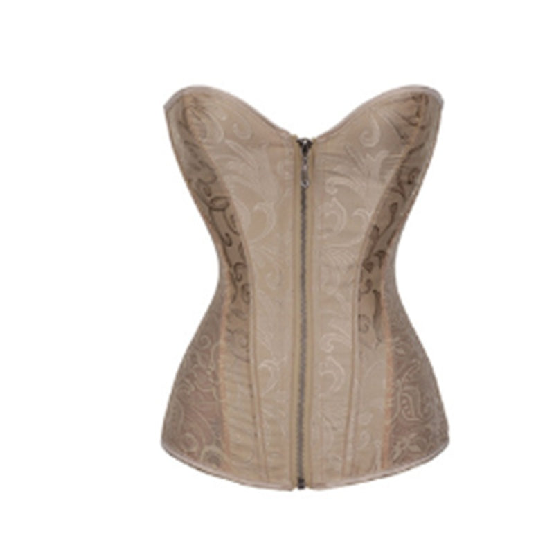 European and American Court Corset Steel Corset - Mubimart -  