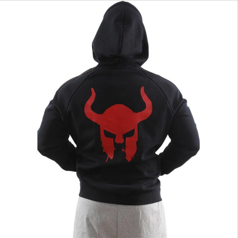 Casual Zipper Hoodie Jacket Men's Top Clothes