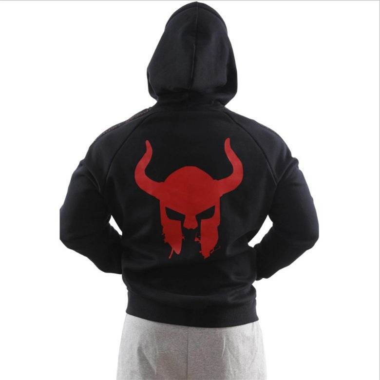 Casual Zipper Hoodie Jacket Men's Top Clothes - Mubimart