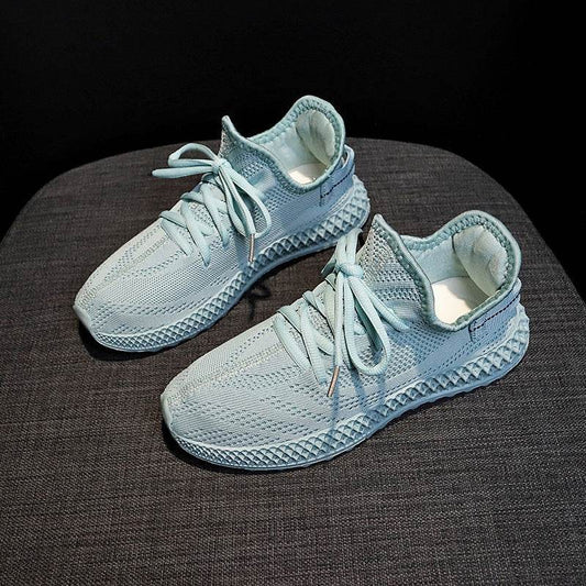 Fashion Candy Color Women Sneakers Tenis Feminino Casual Shoes Women Breathable Mesh Sneakers Women Yellow Red Basket Femme - Mubimart