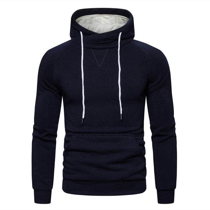 New Autumn Winter Cotton Hoodied Mens Sweatshirts - Mubimart