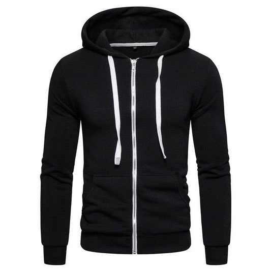 New Autumn Winter Cotton Hoodied Mens Sweatshirts - Mubimart