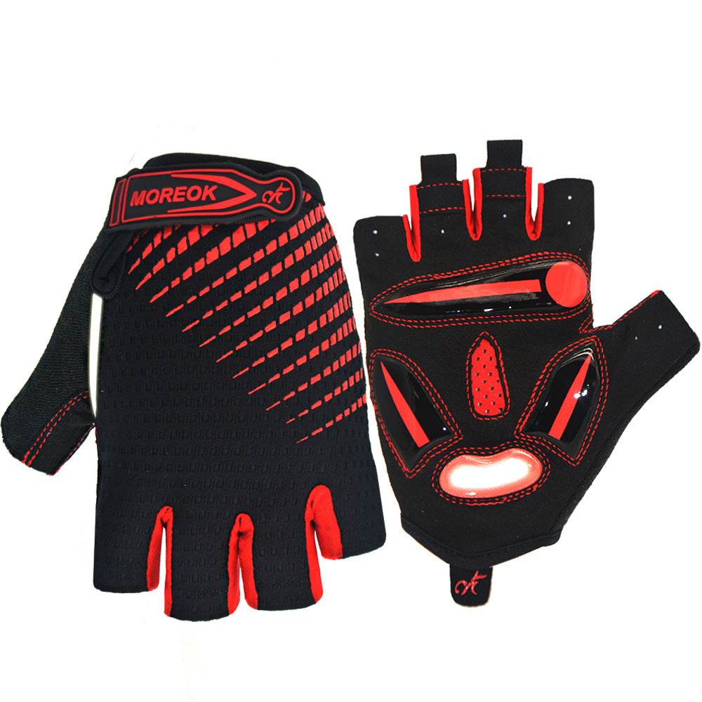 Cycling Gloves Bicycle Half Finger Gloves Men Women Summer - Mubimart